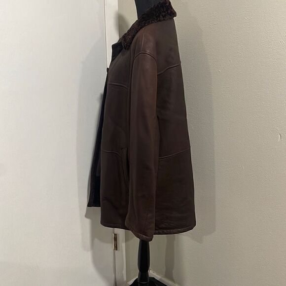 Valstar Milano Shearling Coat Men’s 48 - Picture 5 of 13